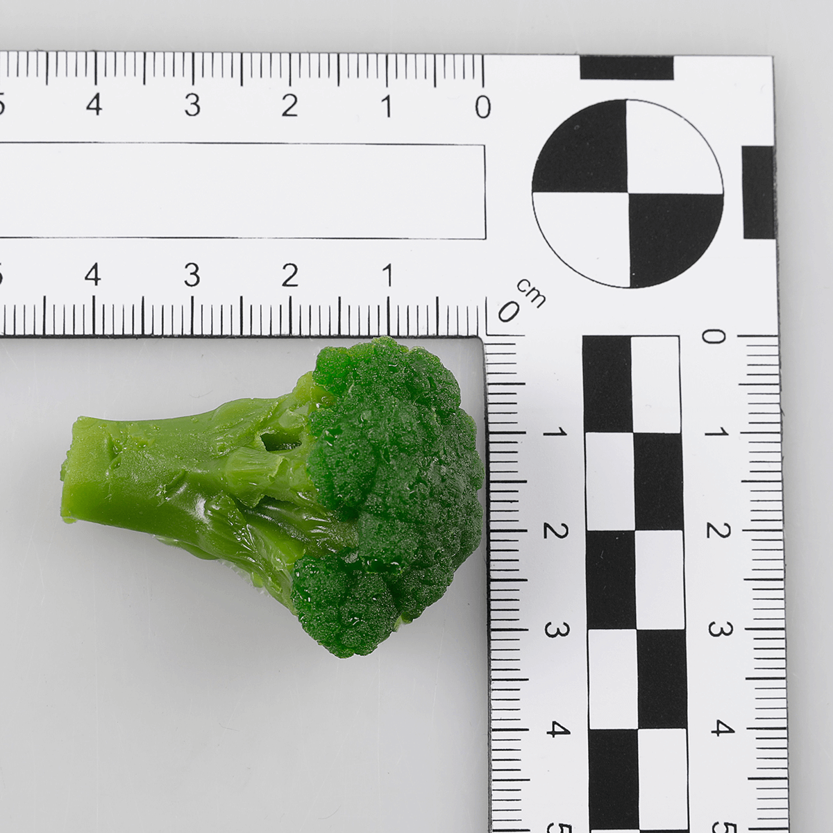 Broccoli blanched food replica, 100 g - 1