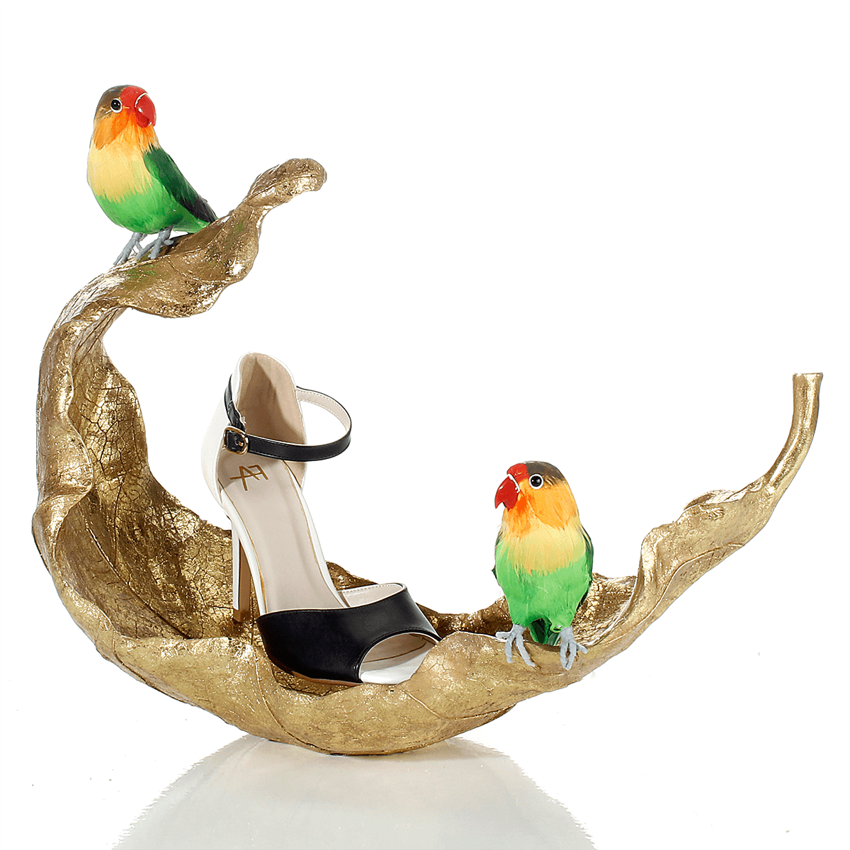 Inseparable de Namibia decorativo sentado 20 cm, 2 piezas - 4