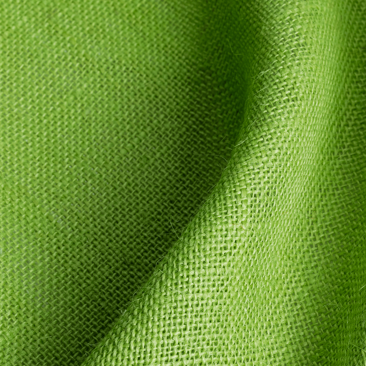Hessian fabric apple green, width 160 cm - 0 Hessian fabric apple green, width 160 cm - 0