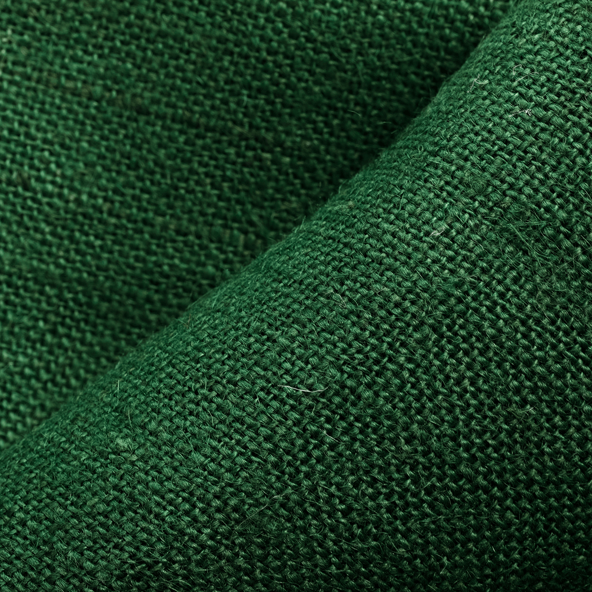 Jute vert, larg. 160 cm - 0