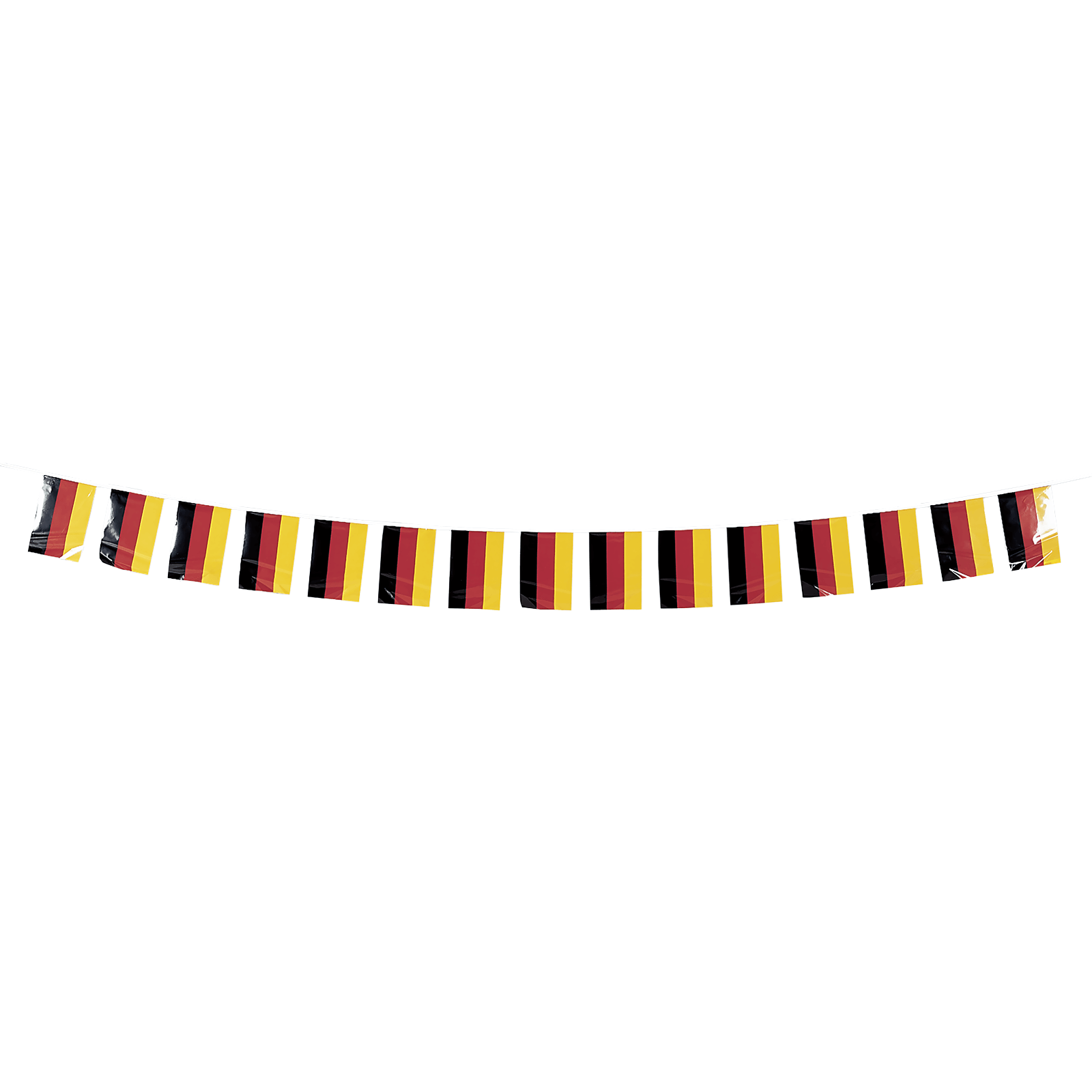 Fahnenkette Deutschland Folie 4 m - 1 Fahnenkette Deutschland Folie 4 m - 1