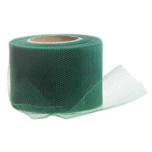 Ruban en tulle larg. 50 mm, vert foncé