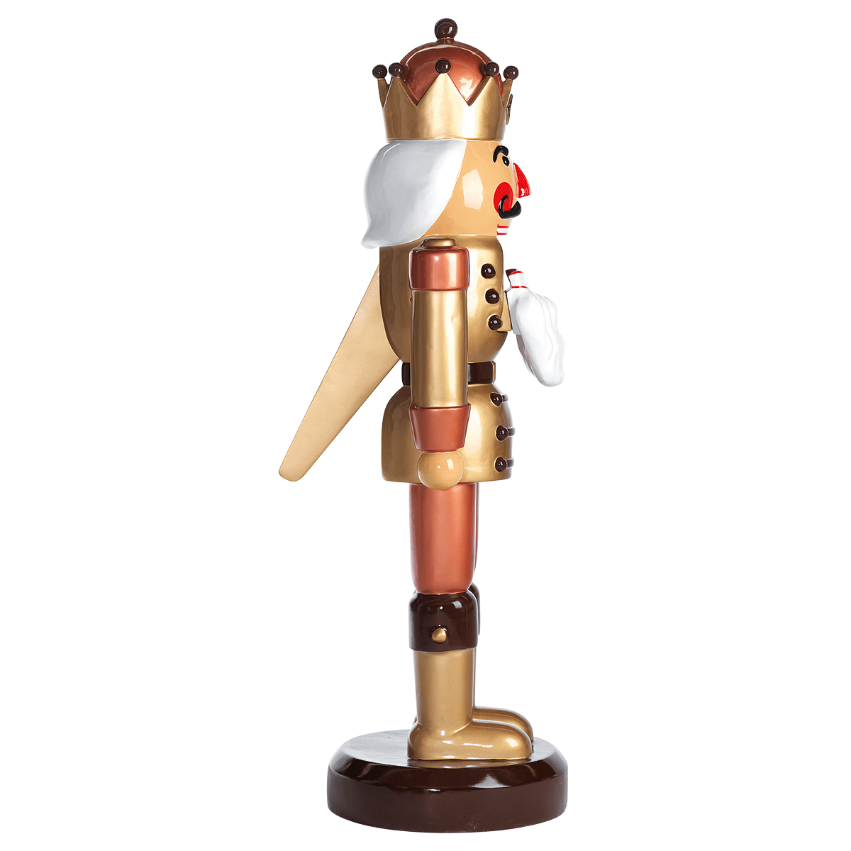 Casse-noisettes Roi doré-brun 185 cm - 2