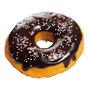 Donut avec crumble Ø 9,5 cm aliment factice