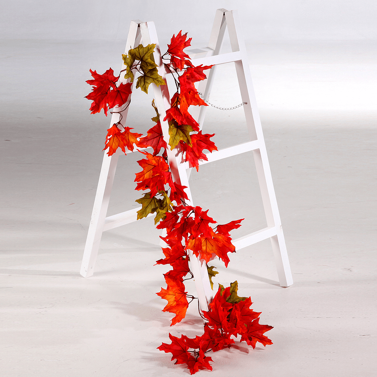 Ahorn-Blätterranke rot - grün 180 cm - 4