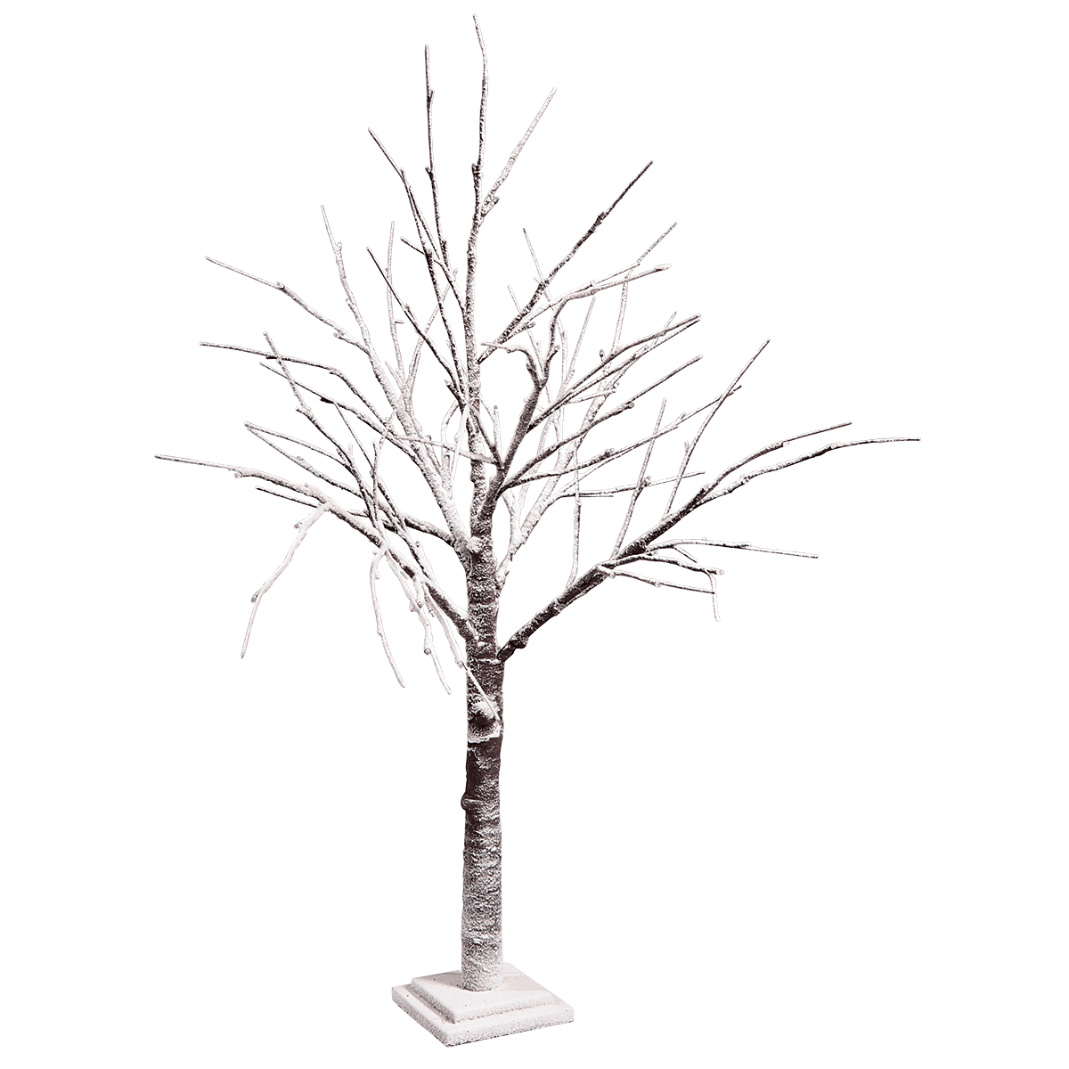 Arbre déco enneigé haut. 70 cm - 0