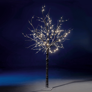 Árbol de luces LED, 210 cm