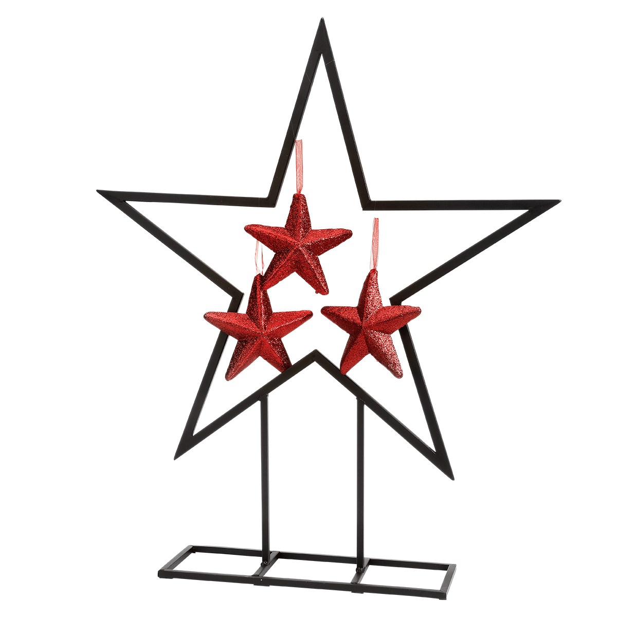 Metal star height 80 cm - 2