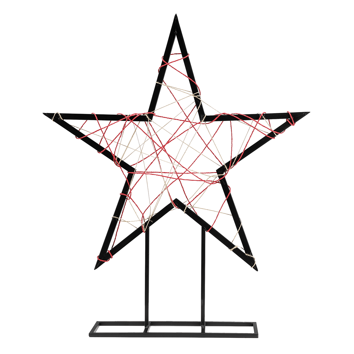 Metal star height 80 cm - 1