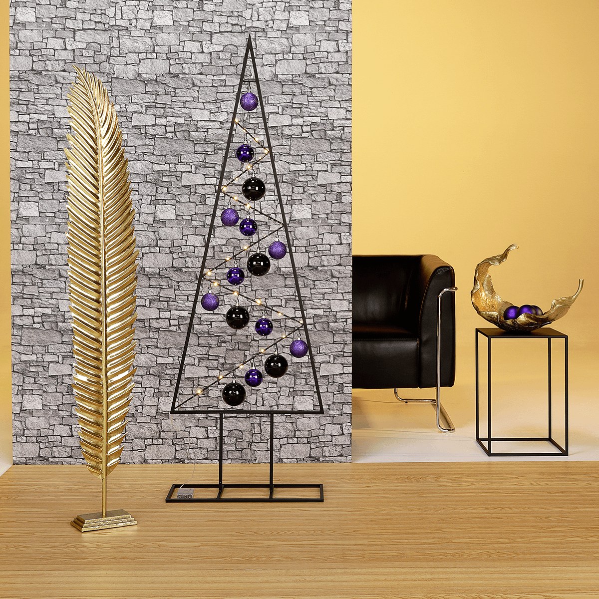 Árbol de metal altura 120 cm - 5