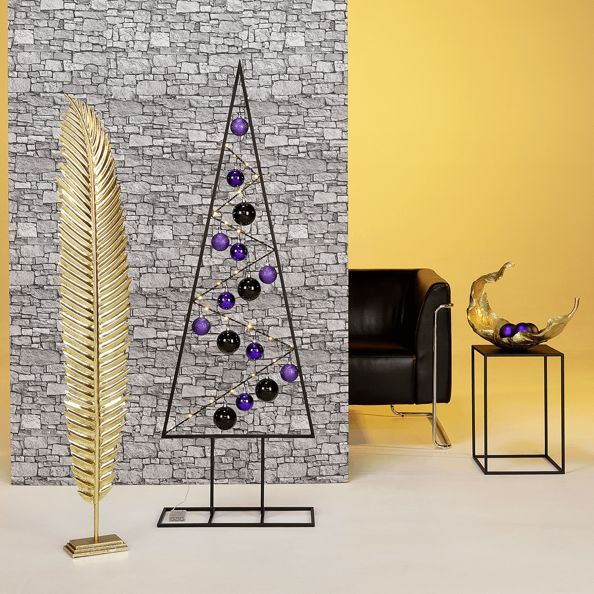 Metall-Baum 120 cm hoch