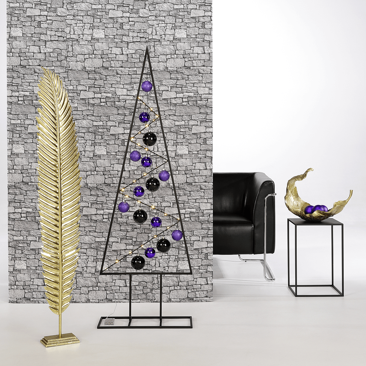 Metall-Baum 120 cm hoch
