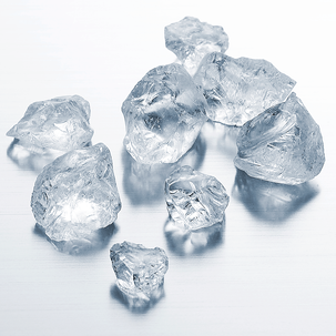 Glace pilée déco en verre, 1 kg
