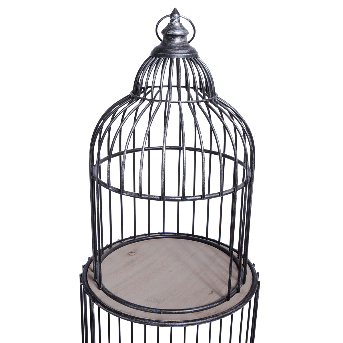 Birdcage shelf, height 140 cm, black - 3