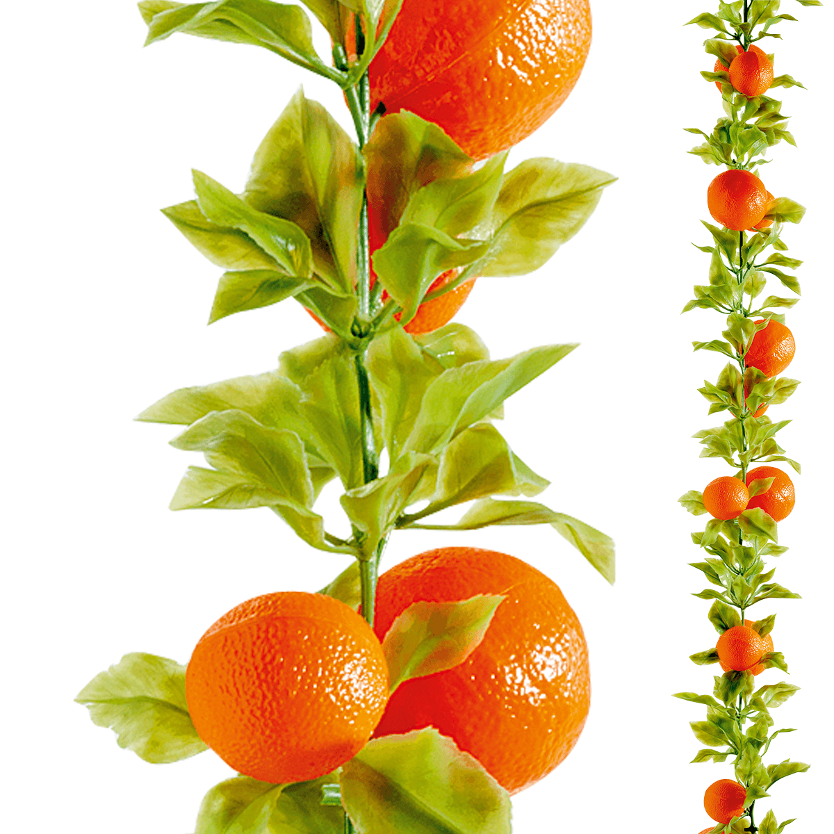 Liane artificielle orange 200 cm - 0