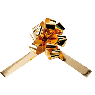 Lazo metálico, Ø 10 cm, oro