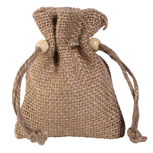 Jute sachets, 10 cm, natural