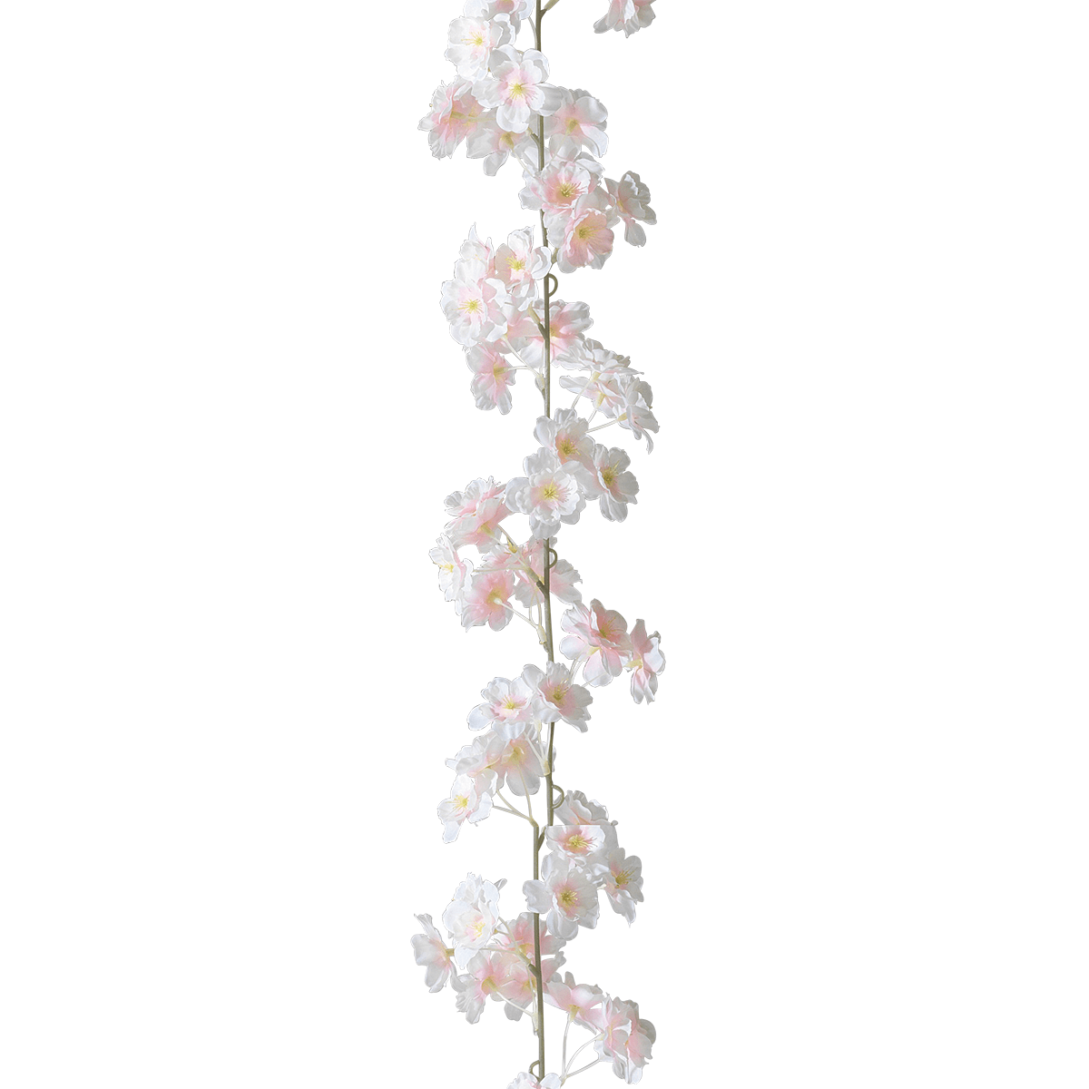 Rama de flores de cerezo decorativas rosa, 180 cm - 2