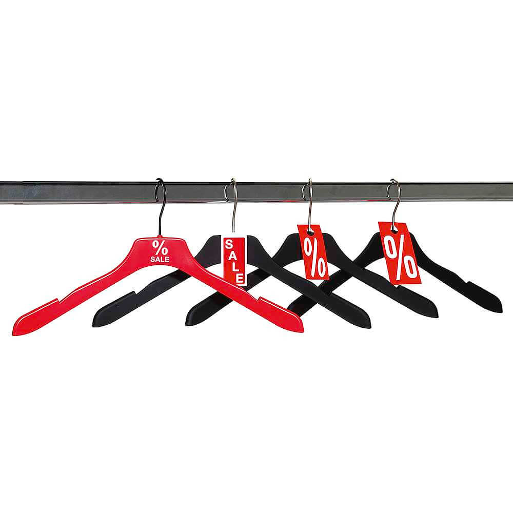 Coat hanger Soft Touch "SALE" 44 cm - 2 Coat hanger Soft Touch "SALE" 44 cm - 2