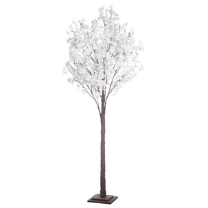 Künstlicher Kirschblüten-Baum, 200 cm, weiß