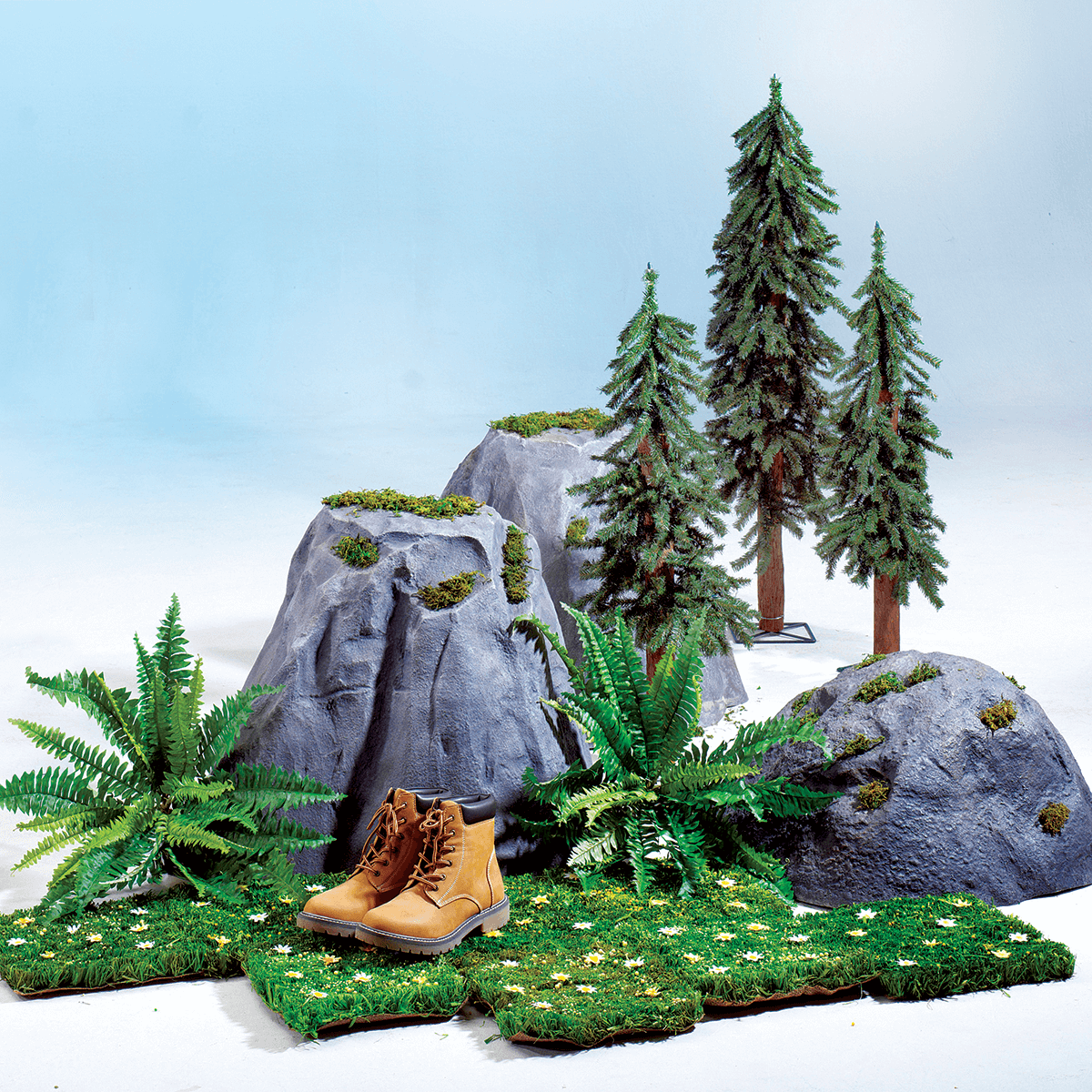 Rocas decorativas resistentes a la intemperie, 30 x 60 cm - 8