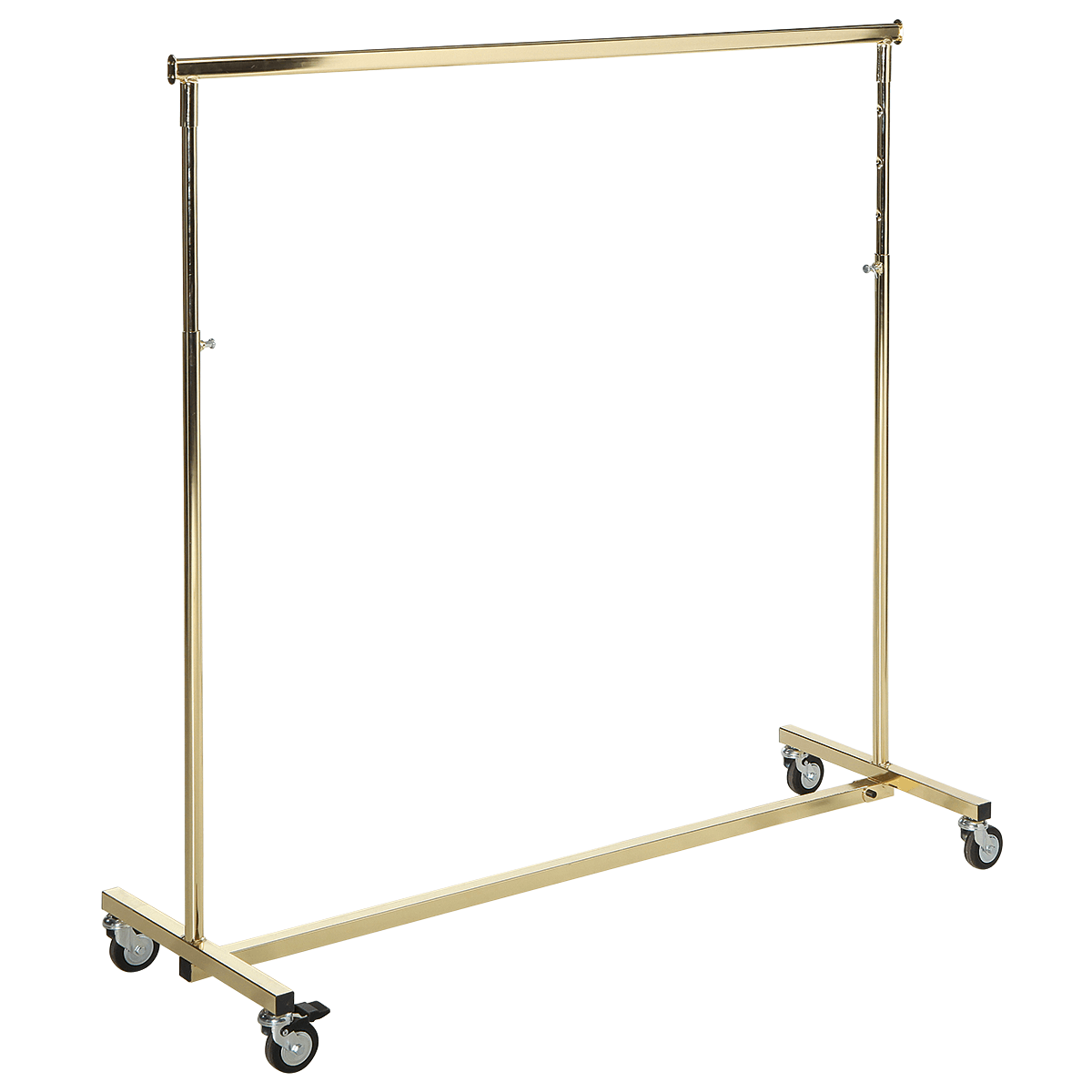 Portant pliable laiton 140 cm - 0