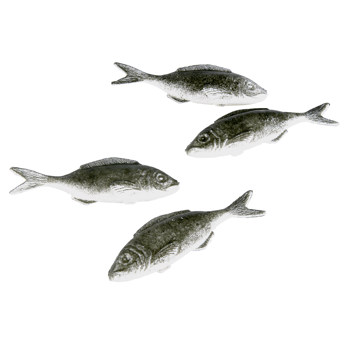 Sardines alimentaires factices, paquet de 4 pièces - 0