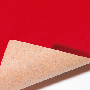 Recyceltes, rotes Uni-Kraftpapier – 50 m Geschenkpapier-Rolle