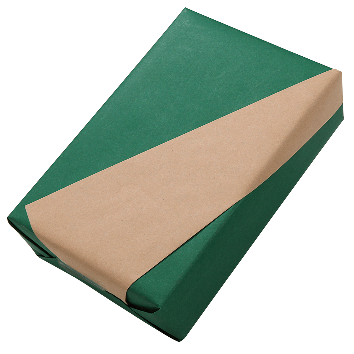 Rollo de papel, reciclado 50m, verde mar - 1