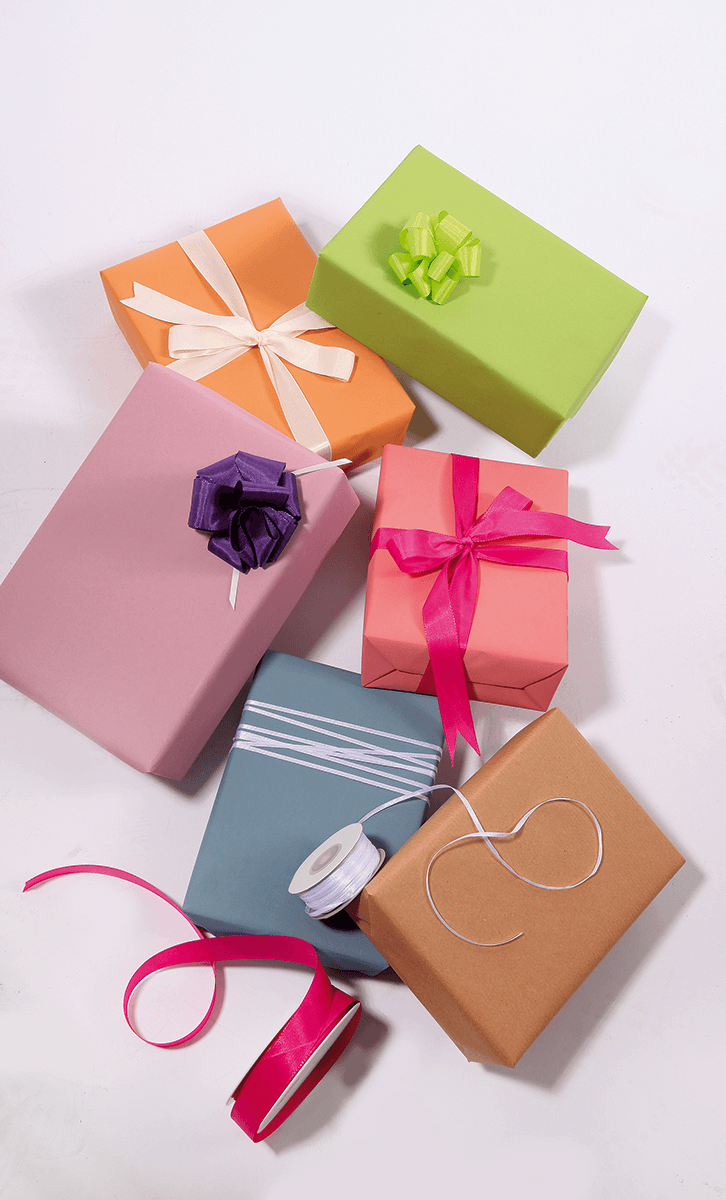 Recycled Plain Kraft Paper - 50 m Gift Wrapping Paper Roll - 6