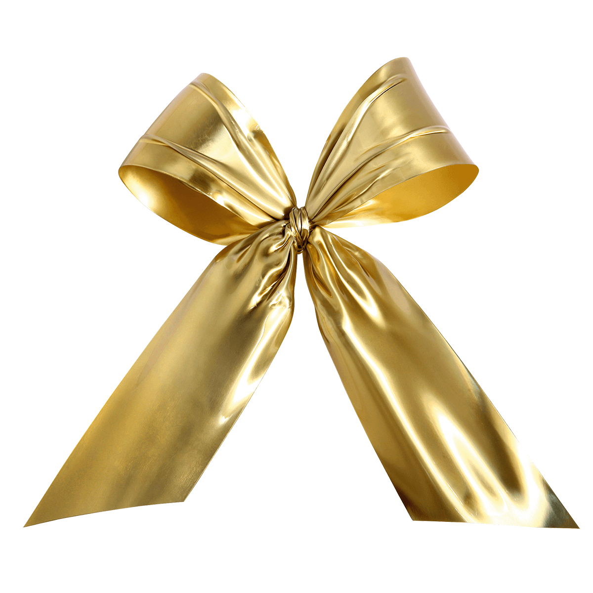 Noeud décoratif pour l'extérieur, 40 cm or - 1
