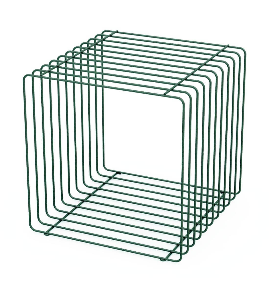 Grid cube 40 x 40 cm black - 0