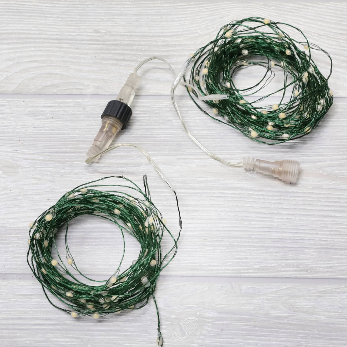 XL LED separable wire rope light for outdoor use, 200 LED, 20 m - 2