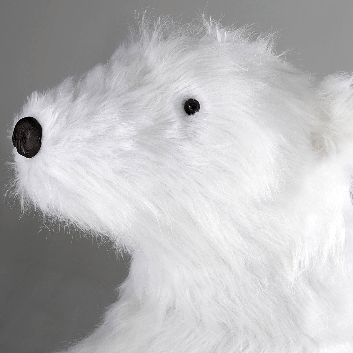 Figura animal de tamaño natural oso polar, altura: 190 cm - 8