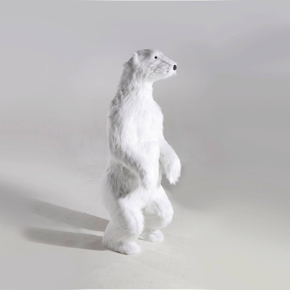 Figura animal de tamaño natural oso polar, altura: 190 cm - 4
