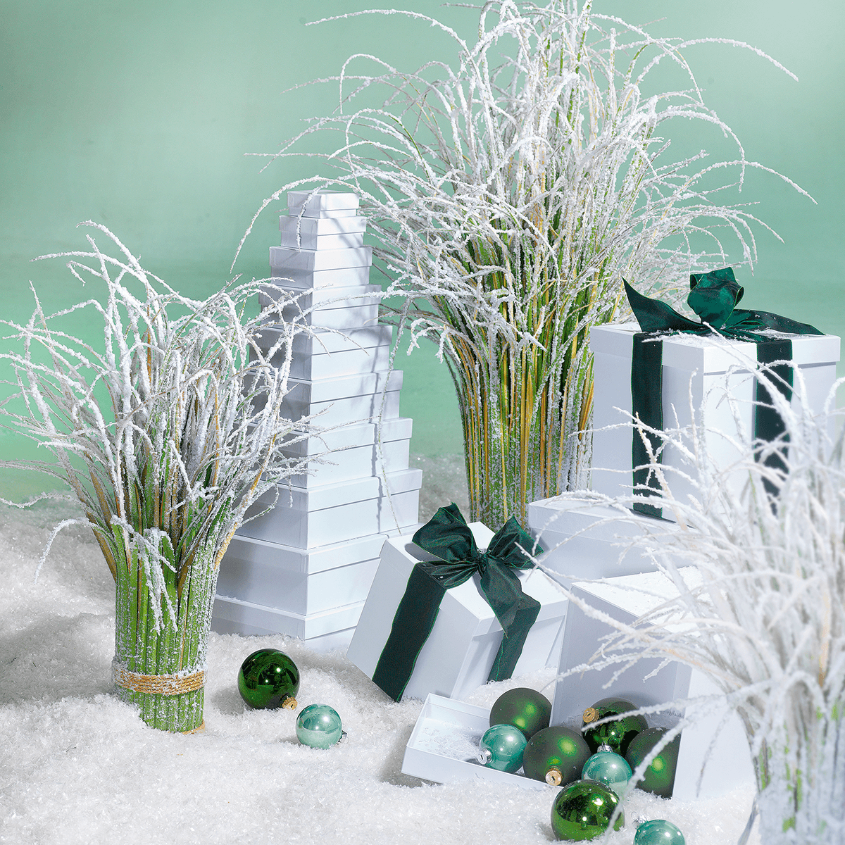 Gift box set, white, 4 parts - 9 Gift box set, white, 4 parts - 9