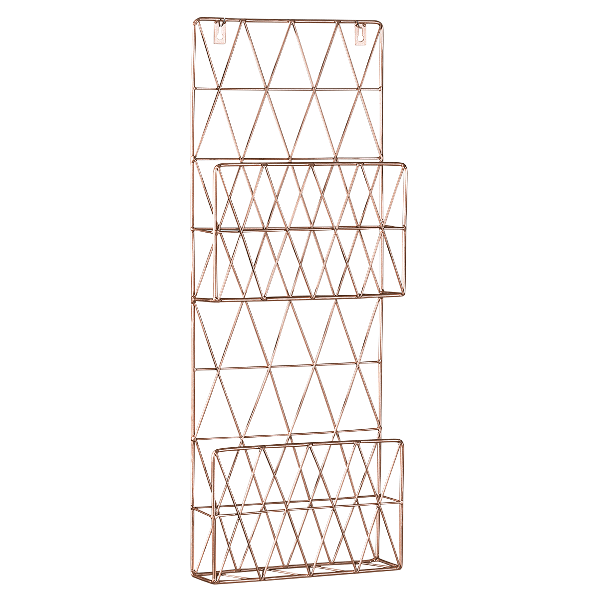 Brochure holder rose gold 71 x 27 cm - 0 Brochure holder rose gold 71 x 27 cm - 0
