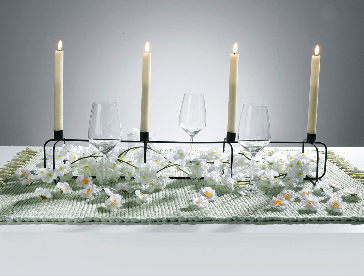 Decorative cherry blossoms tendril white, 180 cm‎ - 2