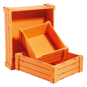 Crates orange