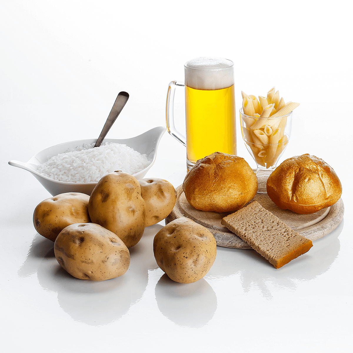 Petits pains alimentaires factices, 10cmØ - 3