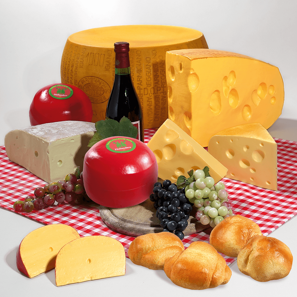 Petits pains alimentaires factices, 10cmØ - 2