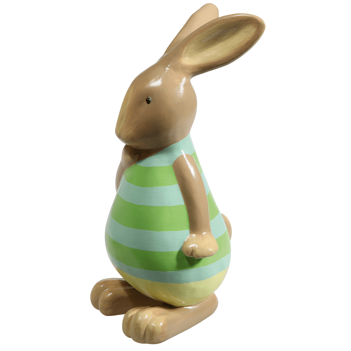 Decorative figure Easter bunny green, 39 cm - 1