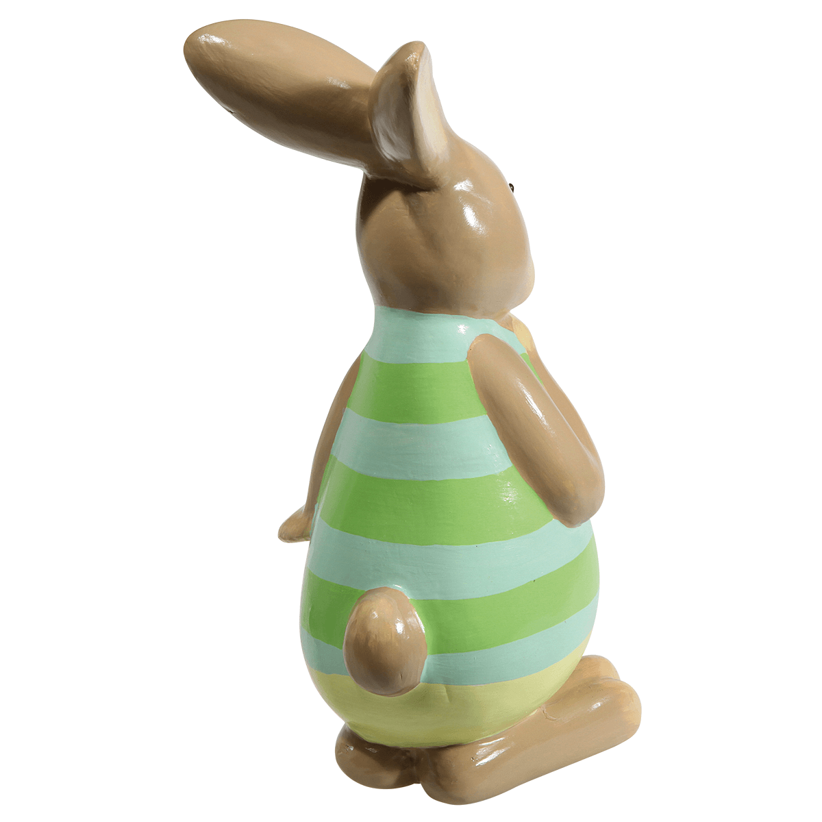 Decorative figure Easter bunny green, 39 cm - 3