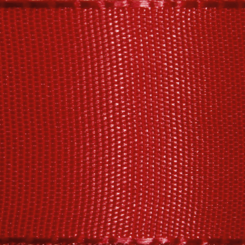 Taffeta ribbon with selvedge 25 mm, 50 m, red - 1 Taffeta ribbon with selvedge 25 mm, 50 m, red - 1
