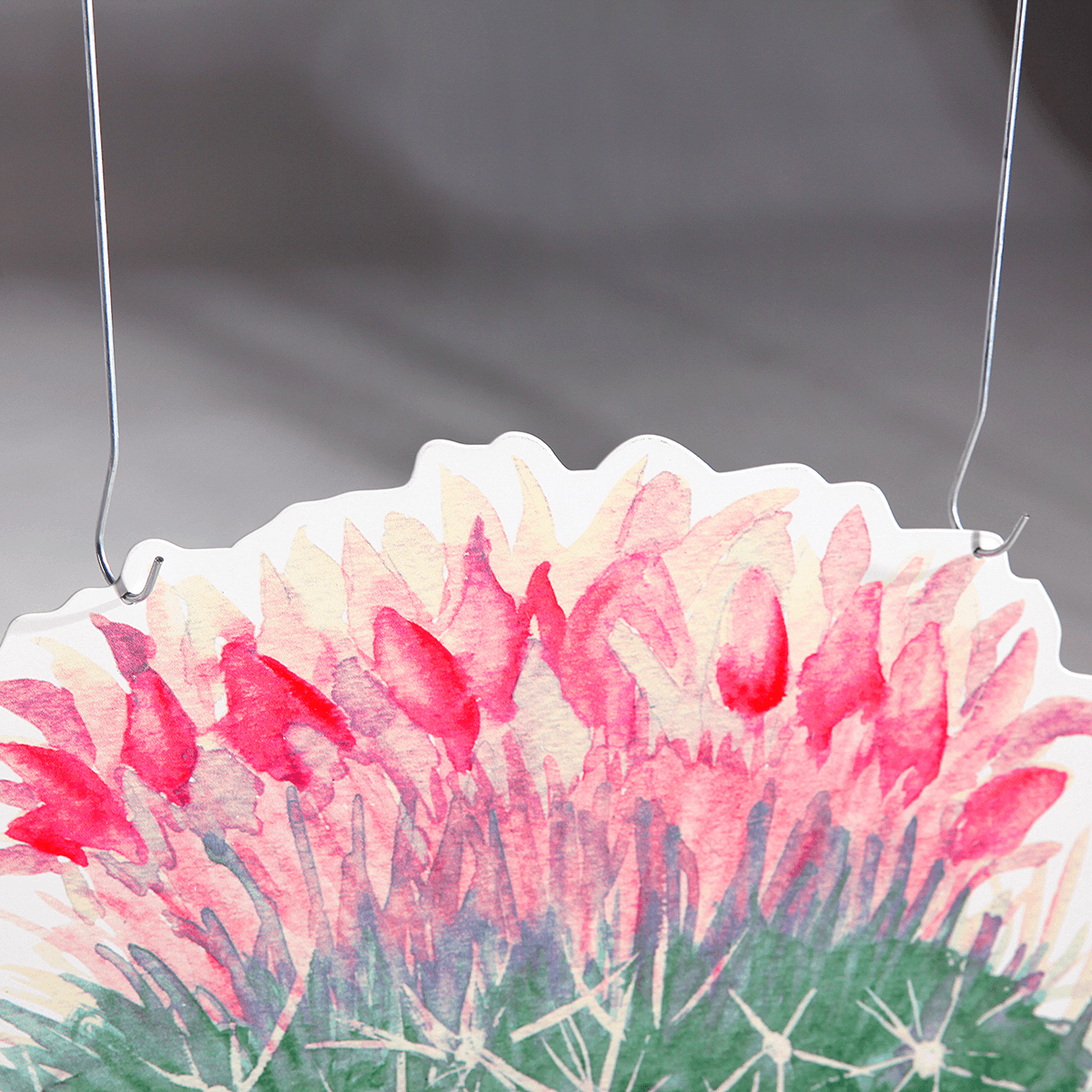Display hanger "Barrel cactus" pink - 3