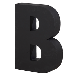 Deko Aufsteller Buchstabe B, 50 cm hoch