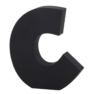 Deko Aufsteller Buchstabe C, 50 cm hoch