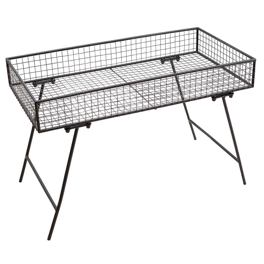 Basket stand made of metal - 0