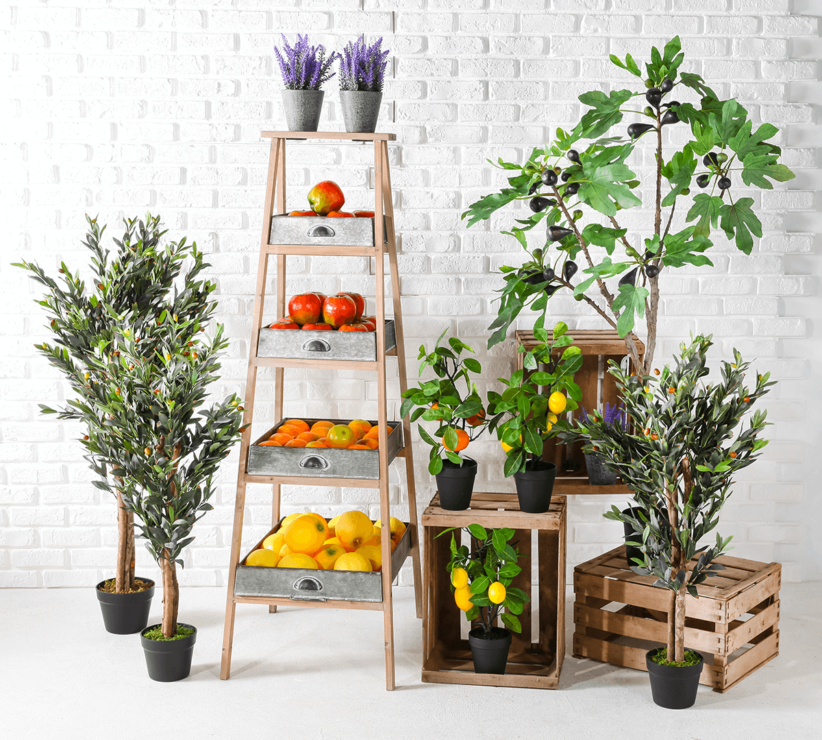 Orange food replica 9 cm, 3 pcs - 4