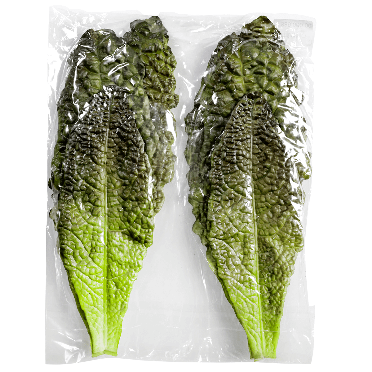 Feuilles de laitue vert - rouge aliment factice, 6 pces - 2